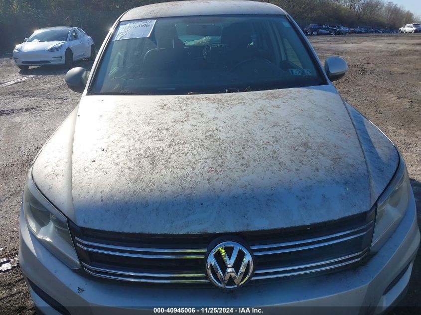 2014 VOLKSWAGEN TIGUAN SE - WVGBV3AX4EW526347