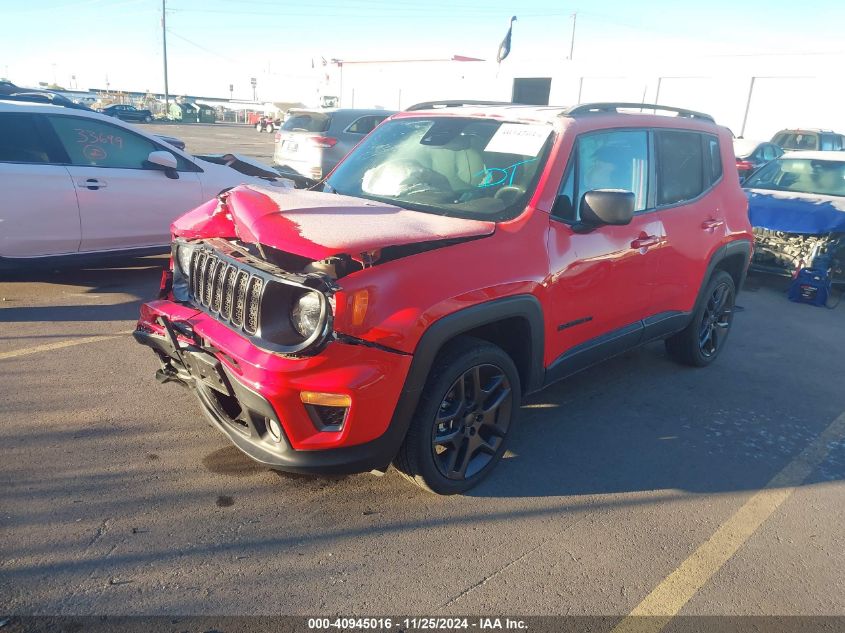 VIN ZACNJDBBXMPN25430 2021 JEEP RENEGADE no.2