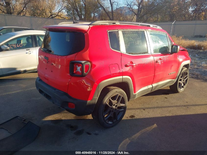 VIN ZACNJDBBXMPN25430 2021 JEEP RENEGADE no.4