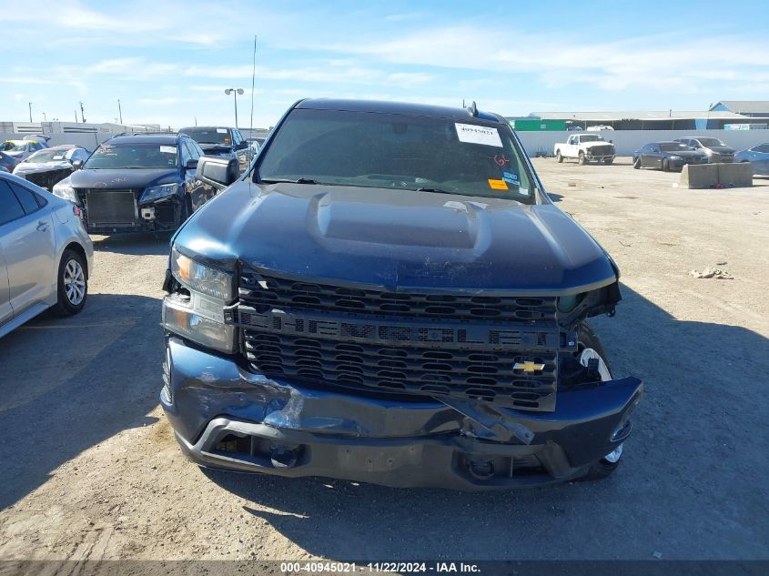 2020 Chevrolet Silverado 1500 2Wd Short Bed Custom VIN: 3GCPWBEH8LG333893 Lot: 40945021