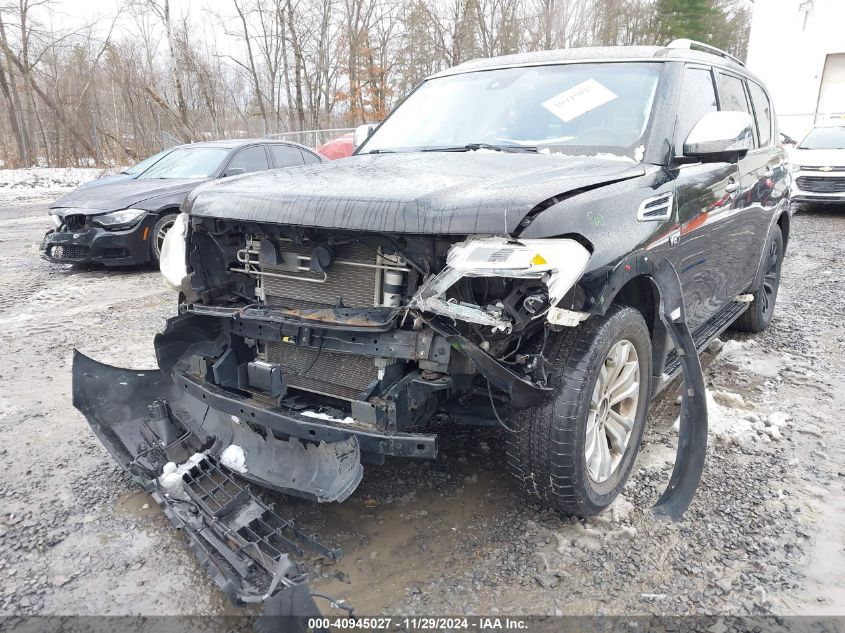 2017 Nissan Armada Platinum VIN: JN8AY2NF1H9302009 Lot: 40945027