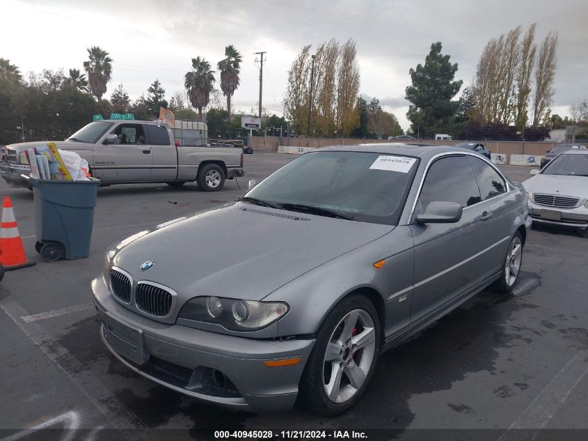 2005 BMW 325Ci VIN: WBABV13475JT23927 Lot: 40945028