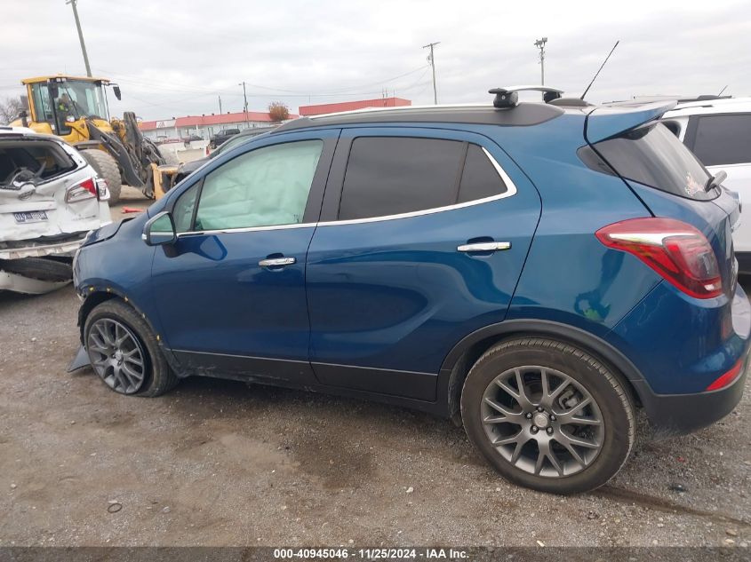 2019 Buick Encore Fwd Sport Touring VIN: KL4CJ1SB9KB740713 Lot: 40945046