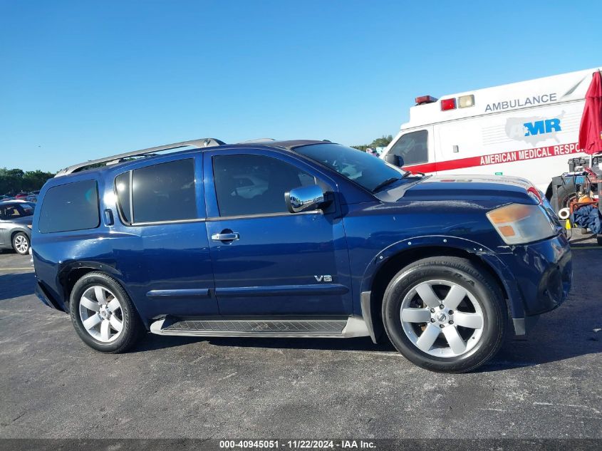 2009 Nissan Armada Le VIN: 5N1BA08DX9N614319 Lot: 40945051