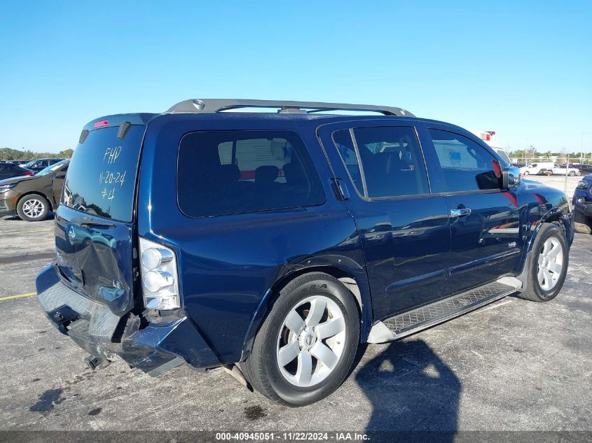 2009 Nissan Armada Le VIN: 5N1BA08DX9N614319 Lot: 40945051