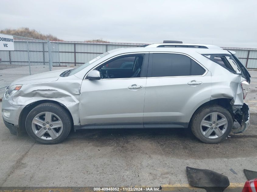 2016 Chevrolet Equinox Ltz VIN: 2GNALDEK5G1143688 Lot: 40945052