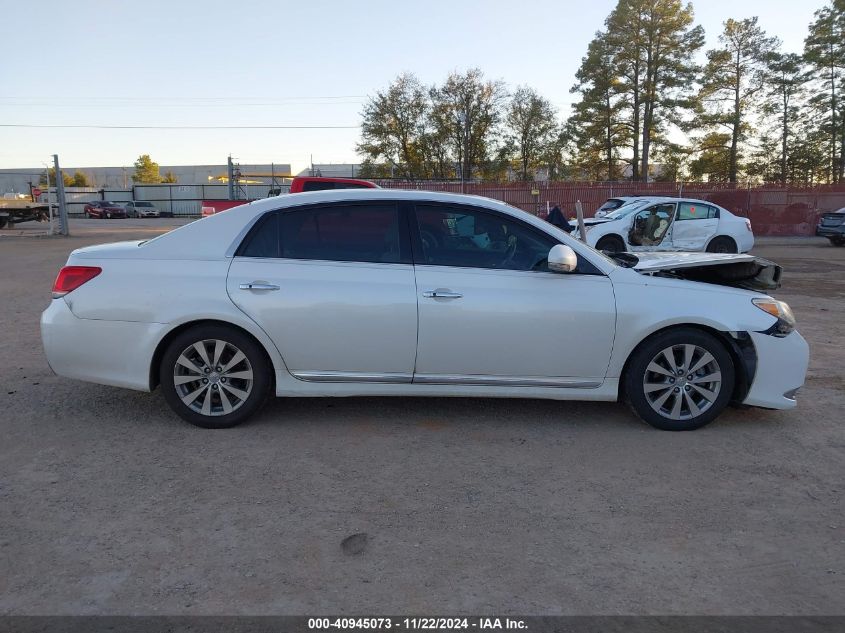 2011 Toyota Avalon Limited VIN: 4T1BK3DB8BU376095 Lot: 40945073