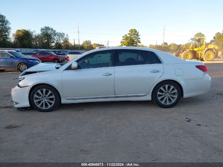 2011 Toyota Avalon Limited VIN: 4T1BK3DB8BU376095 Lot: 40945073