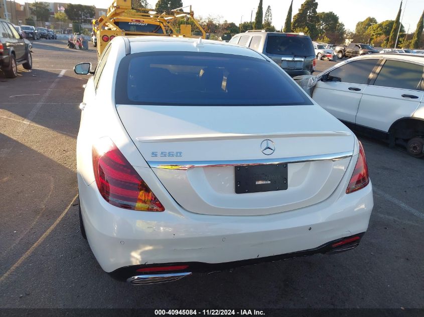 2019 Mercedes-Benz S 560 VIN: WDDUG8DB9KA434251 Lot: 40945084