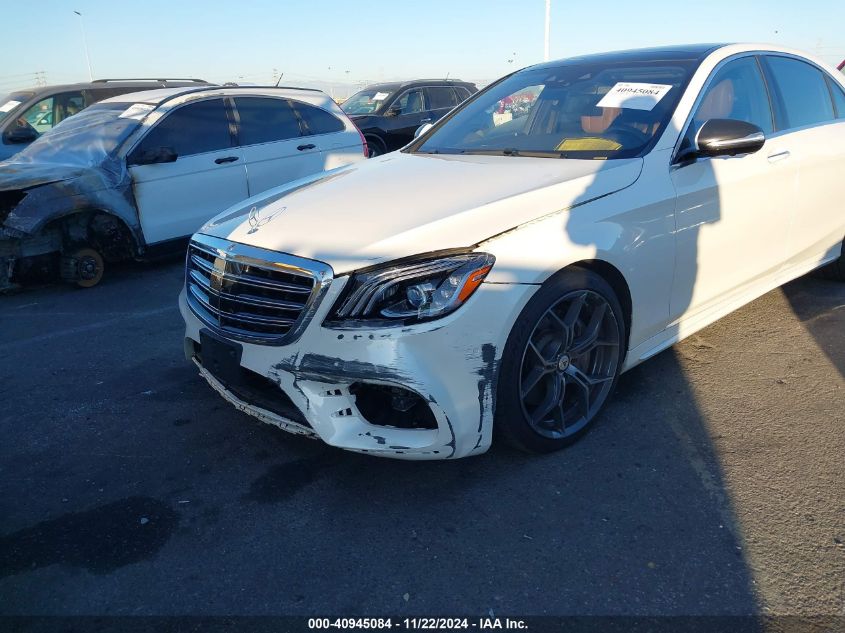 2019 Mercedes-Benz S 560 VIN: WDDUG8DB9KA434251 Lot: 40945084