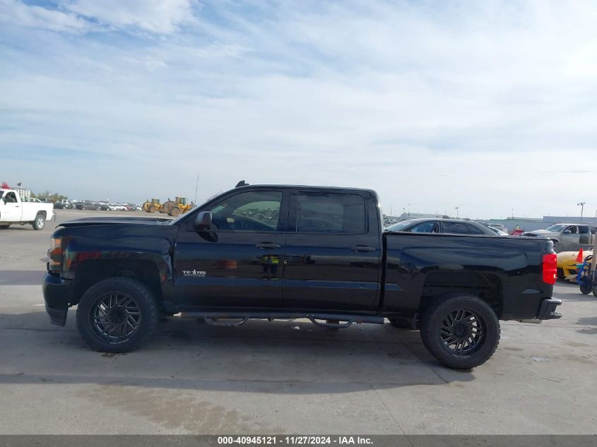 2018 Chevrolet Silverado 1500 Custom VIN: 3GCPCPECXJG375912 Lot: 40945121