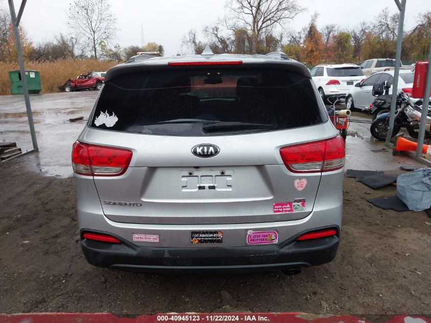 2017 KIA SORENTO 2.4L LX - 5XYPG4A37HG283786