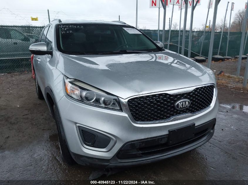 2017 Kia Sorento 2.4L Lx VIN: 5XYPG4A37HG283786 Lot: 40945123