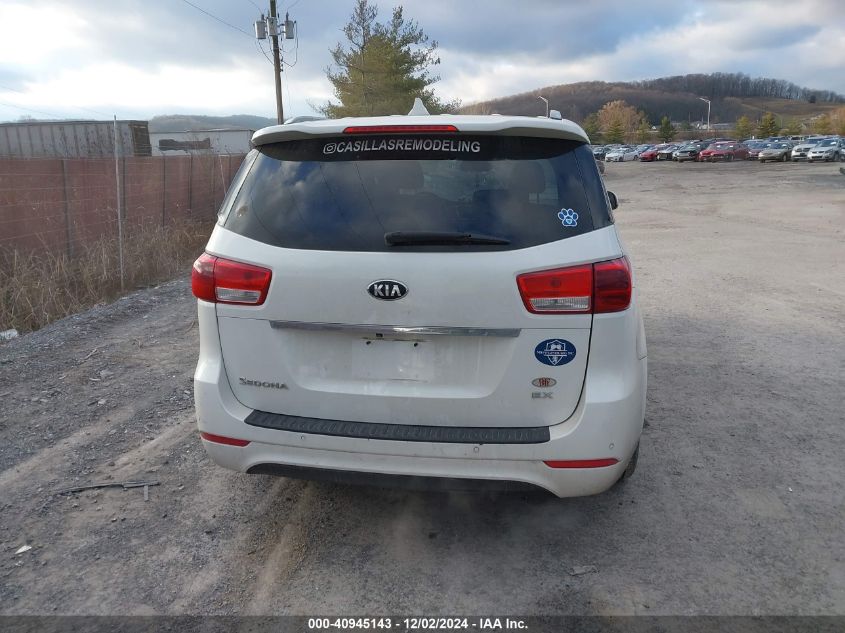 2016 Kia Sedona Ex VIN: KNDMC5C13G6114558 Lot: 40945143