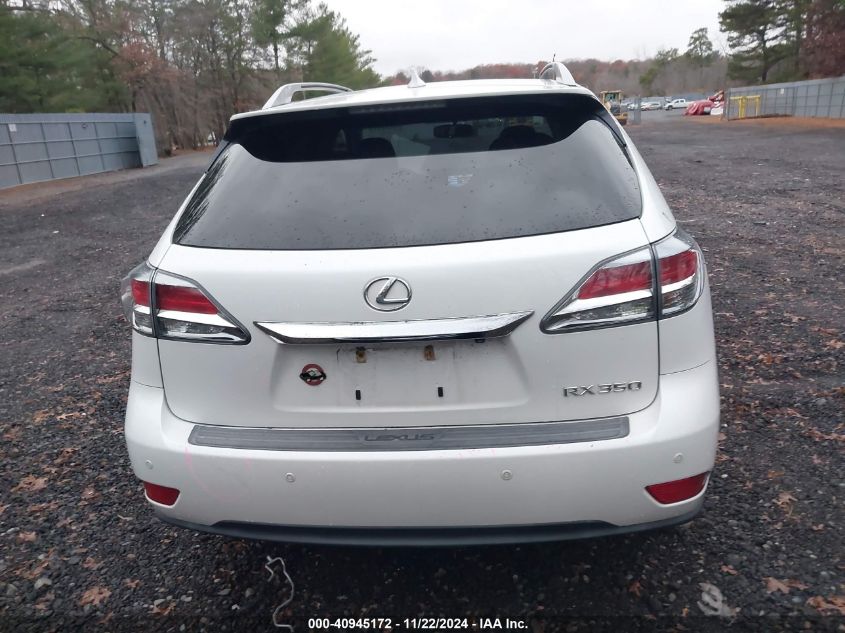 2015 Lexus Rx 350 VIN: 2T2BK1BA6FC286445 Lot: 40945172