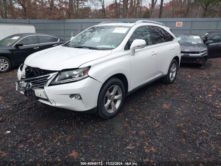 VIN 2T2BK1BA6FC286445 2015 Lexus RX, 350 no.2