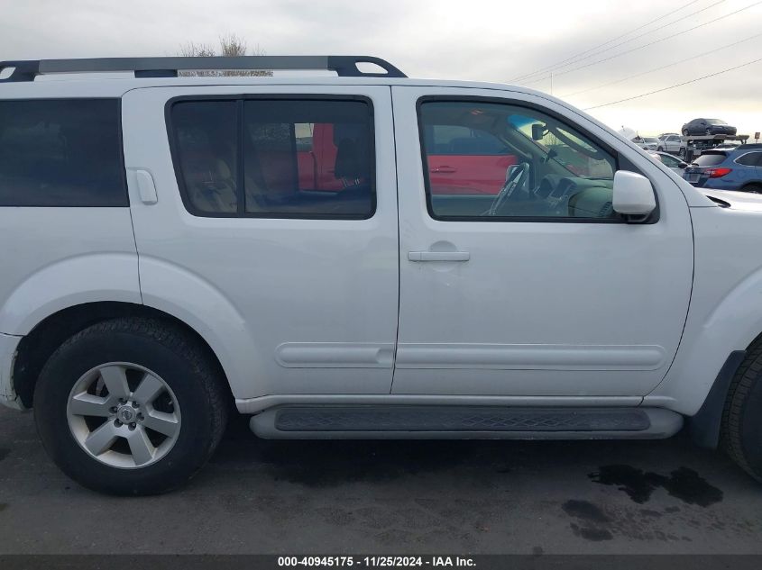 2012 Nissan Pathfinder Sv VIN: 5N1AR1NB2CC617327 Lot: 40945175