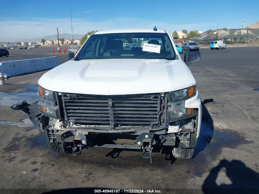 2022 Chevrolet Silverado 1500 Ltd 4Wd Standard Bed Wt VIN: 1GCUYAEDXNZ172115 Lot: 40945187