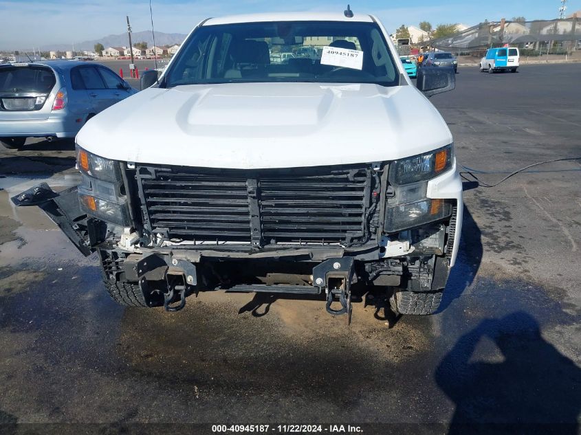 2022 Chevrolet Silverado 1500 Ltd 4Wd Standard Bed Wt VIN: 1GCUYAEDXNZ172115 Lot: 40945187