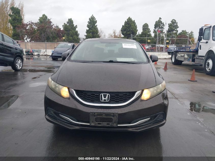 2013 Honda Civic Ex VIN: 19XFB2F86DE215845 Lot: 40945195