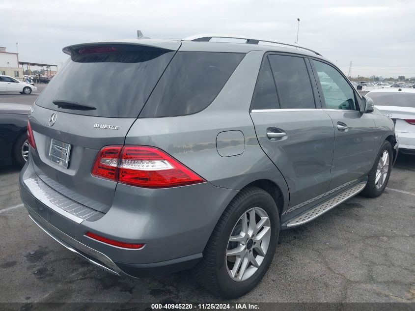 VIN 4JGDA2EB1EA290458 2014 MERCEDES-BENZ ML 350 BLUETEC no.4