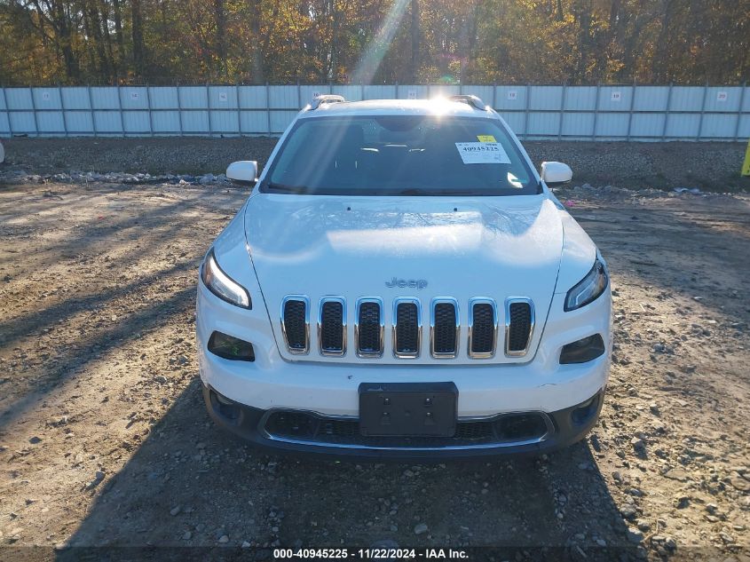 2016 Jeep Cherokee Limited VIN: 1C4PJLDB6GW323744 Lot: 40945225