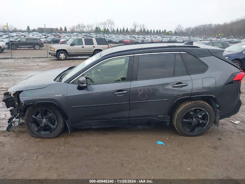 2020 Toyota Rav4 Hybrid Xse VIN: JTMEWRFV6LD548903 Lot: 40945240