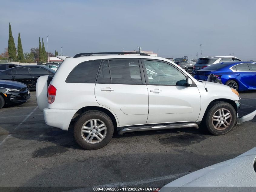 2003 Toyota Rav4 VIN: JTEGH20V730088401 Lot: 40945265