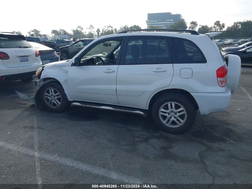 2003 Toyota Rav4 VIN: JTEGH20V730088401 Lot: 40945265