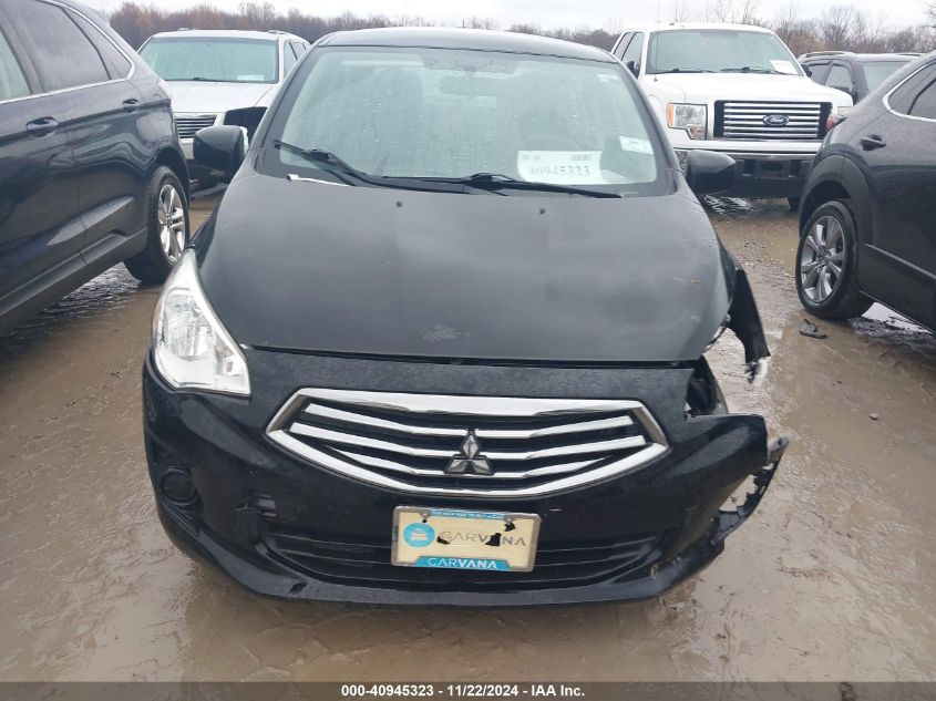 2019 Mitsubishi Mirage G4 Es VIN: ML32F3FJ3KHF09311 Lot: 40945323