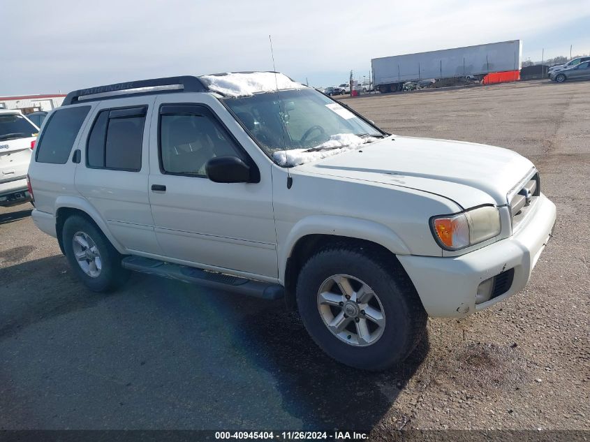 2004 Nissan Pathfinder Se VIN: JN8DR09YX4W909399 Lot: 40945404