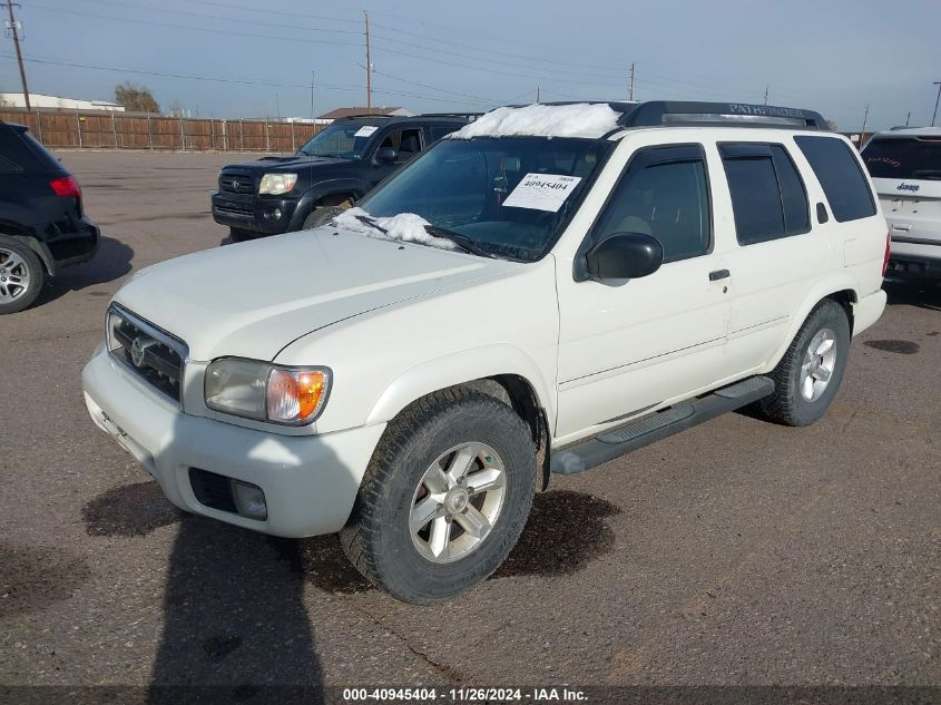 2004 Nissan Pathfinder Se VIN: JN8DR09YX4W909399 Lot: 40945404