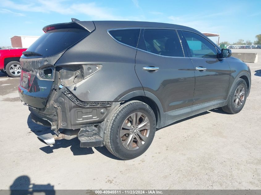 VIN 5XYZT3LB8EG202258 2014 HYUNDAI SANTA FE SPORT no.4