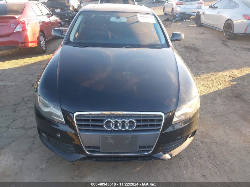 2011 Audi A4 2.0T Premium VIN: WAUEFAFL7BN046438 Lot: 40945518