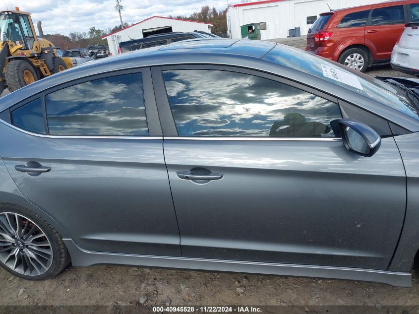 2017 Hyundai Elantra Sport VIN: KMHD04LB7HU318526 Lot: 40945528