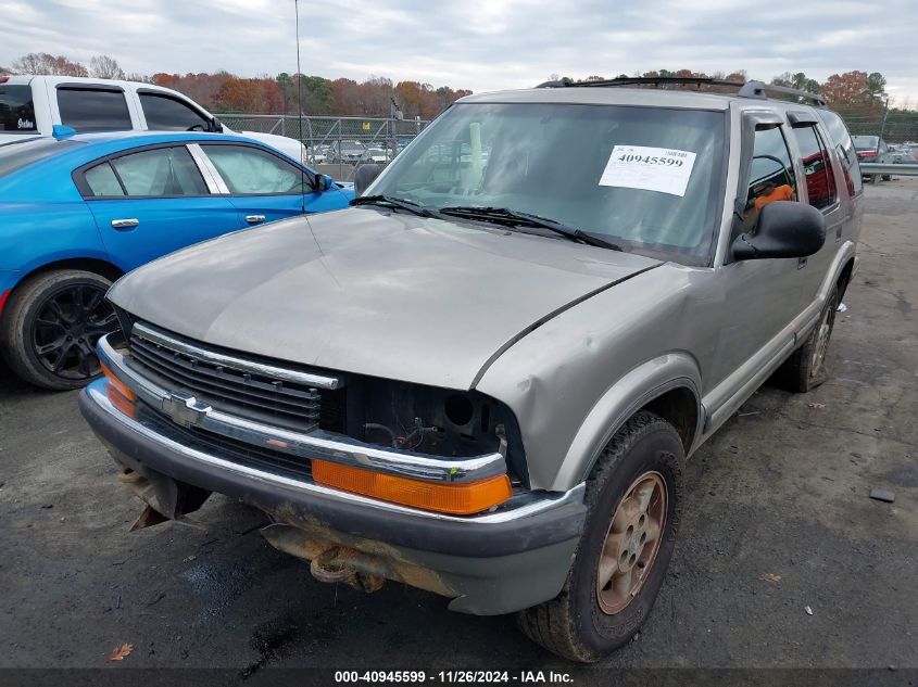 1998 Chevrolet Blazer Ls VIN: 1GNDT13W9W2202595 Lot: 40945599