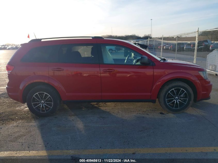 2018 Dodge Journey Se VIN: 3C4PDCAB1JT506932 Lot: 40945613