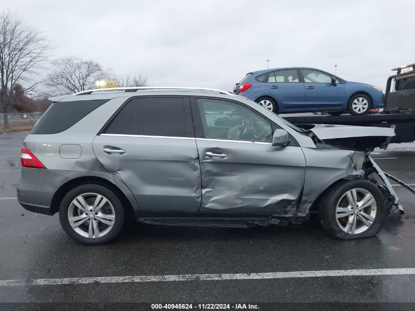 2013 Mercedes-Benz Ml 350 4Matic VIN: 4JGDA5HB6DA170828 Lot: 40945624