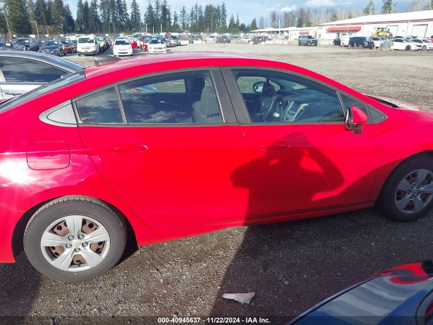 2017 Chevrolet Cruze Ls Auto VIN: 1G1BC5SM1H7197205 Lot: 40945637