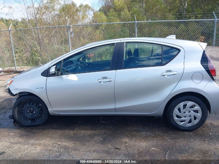 2016 Toyota Prius C VIN: JTDKDTB32G1123101 Lot: 40945650