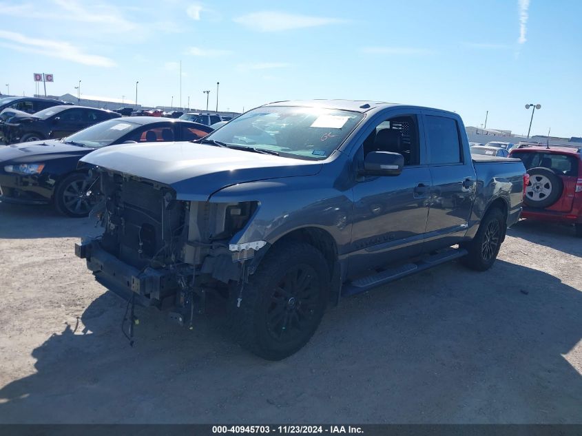 2019 Nissan Titan Sl VIN: 1N6AA1E62KN531689 Lot: 40945703