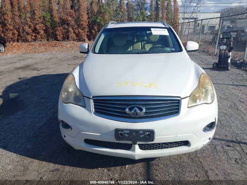 2010 Infiniti Ex35 Journey VIN: JN1AJ0HR7AM754241 Lot: 40945768