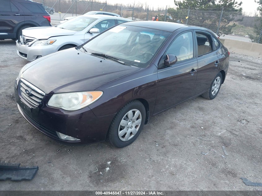 2008 HYUNDAI ELANTRA VIN: KMHDU46D28U421130