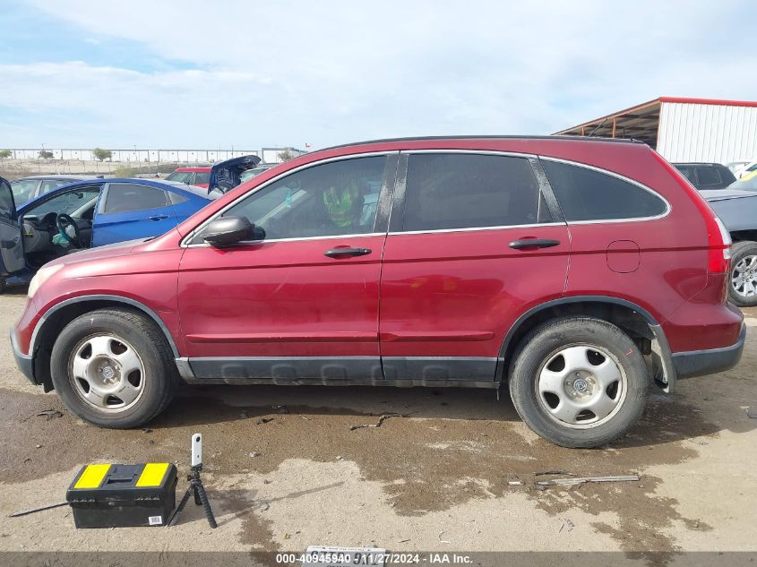 2008 Honda Cr-V Lx VIN: 3CZRE38368G705136 Lot: 40945940