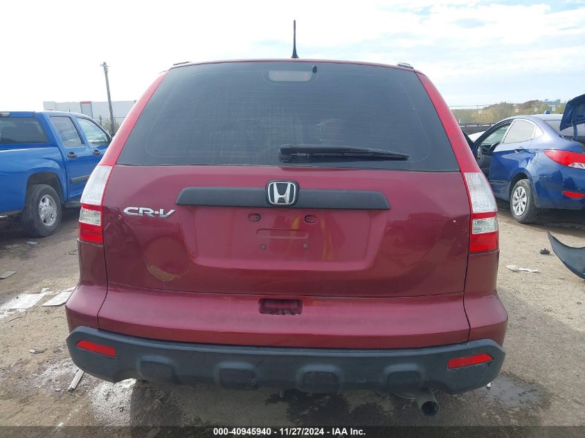 2008 Honda Cr-V Lx VIN: 3CZRE38368G705136 Lot: 40945940