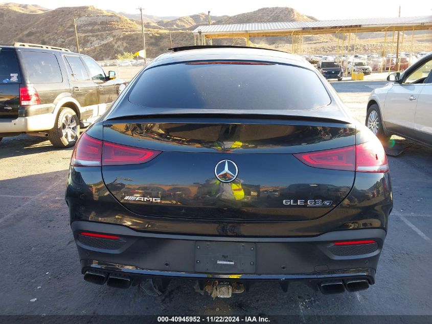 2022 Mercedes-Benz Amg Gle 63 Coupe S 4Matic VIN: 4JGFD8KB8NA783125 Lot: 40945952