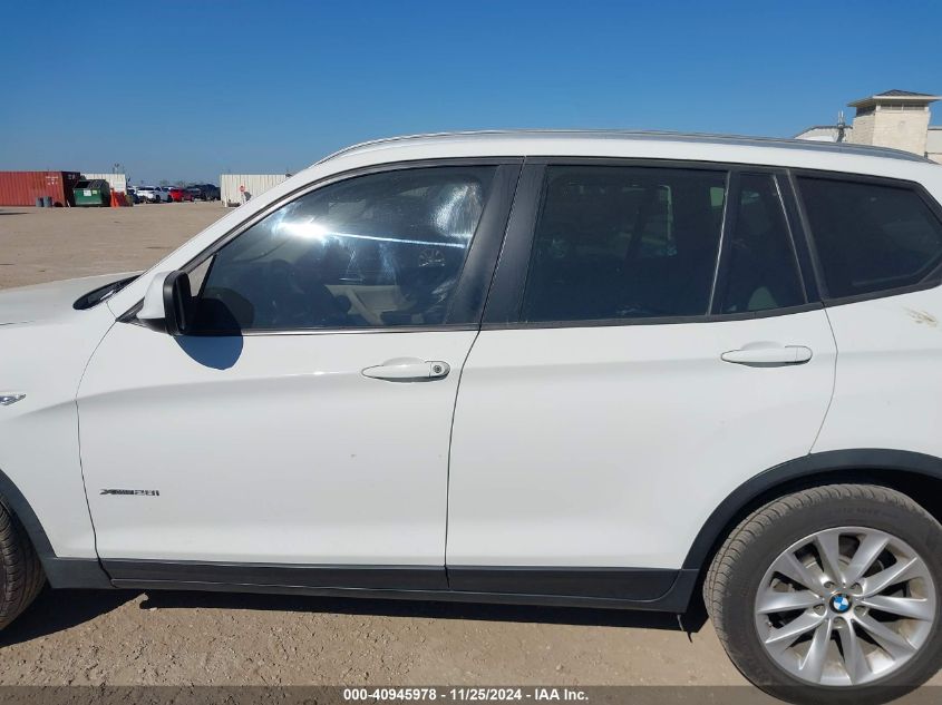 2013 BMW X3 XDRIVE28I - 5UXWX9C56D0A13943