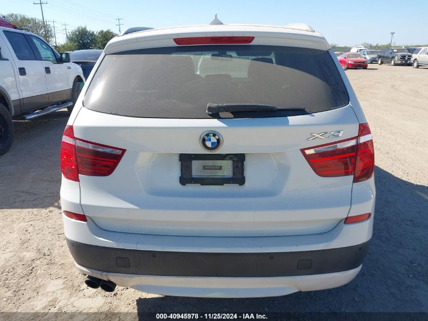 2013 BMW X3 XDRIVE28I - 5UXWX9C56D0A13943