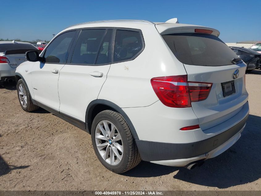 2013 BMW X3 XDRIVE28I - 5UXWX9C56D0A13943