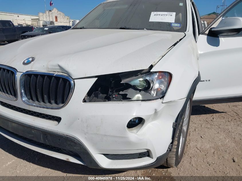 2013 BMW X3 XDRIVE28I - 5UXWX9C56D0A13943